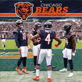 Chicago Bears 12" x 12" 2027 Wall Calendar Front