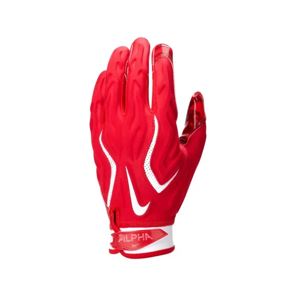 Guantes acolchados Nike Superbad 8.0 para adultos, color rojo