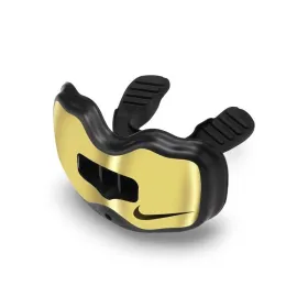 Paradenti Nike Alpha Elite 2.0 per la protezione delle labbra, colore oro
