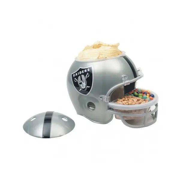 Casco de Botanas de los Raiders de Las Vegas
