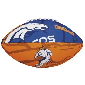 Balón de Fútbol Americano Junior con Logo del Equipo NFL Denver Broncos Wilson