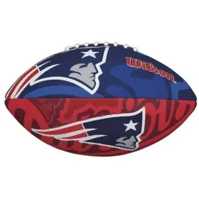 Ballon de Football Junior Logo d'Équipe NFL New England Patriots Wilson