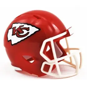 Kansas City Chiefs Riddell NFL Speed Pocket Pro Hjälm