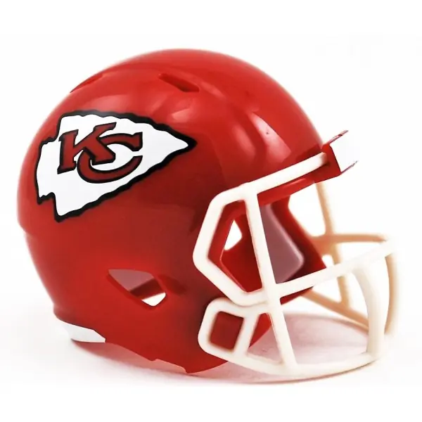 Kansas City Chiefs Riddell NFL Speed Pocket Pro Helm