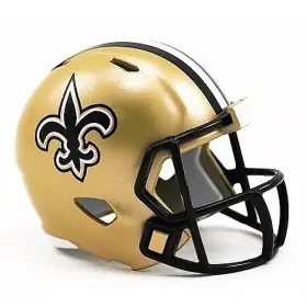 New Orleans Saints Riddell NFL Speed Pocket Pro Helm