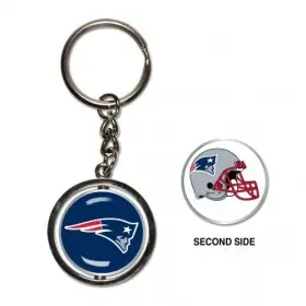 New England Patriots Spinner Nøglering