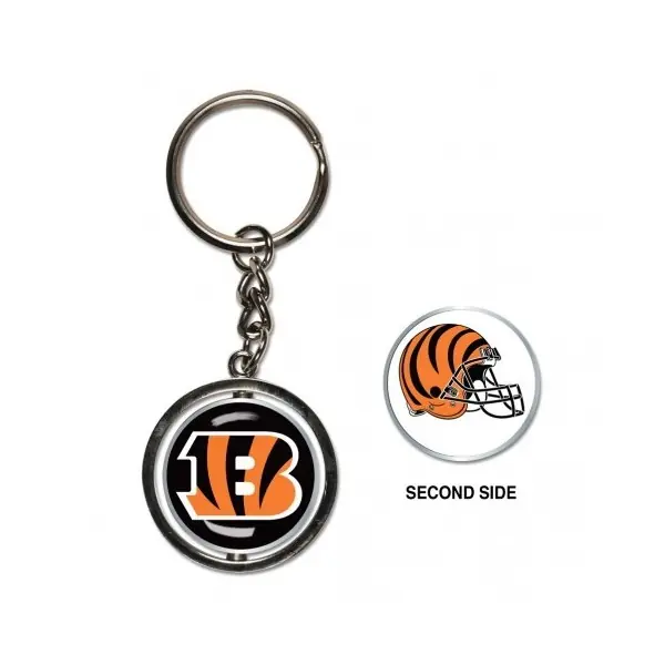 Cincinnati Bengals Spinner Key Ring