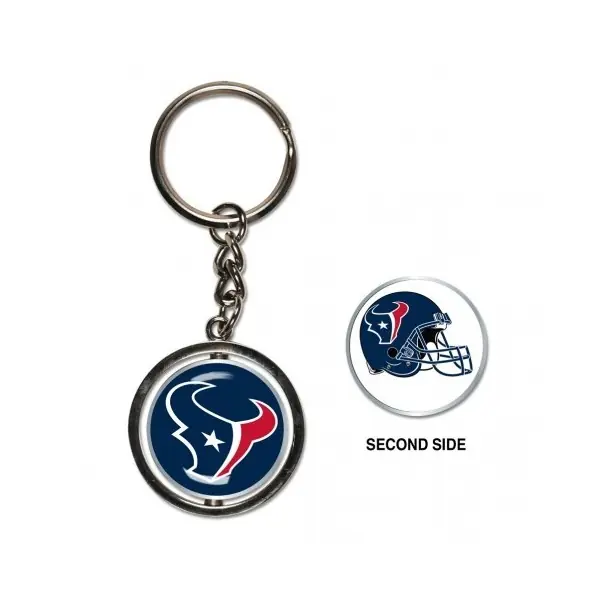 Houston Texans Spinner Key Ring