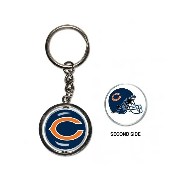 Chicago Bears Spinner Nøglering