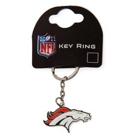 Denver Broncos Crest Key Ring