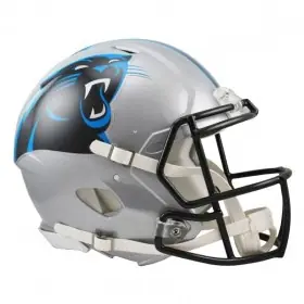 Carolina Panthers Fullstor Riddell Speed Replika Hjälm