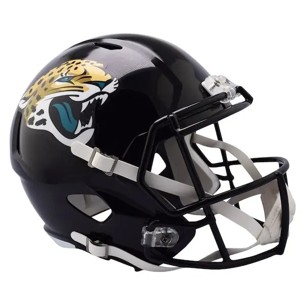 Jacksonville Jaguars Full Size Riddell Speed Replica Hjelm