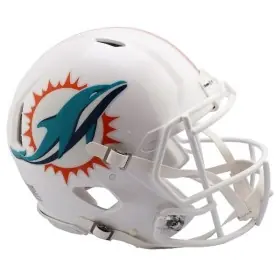 Miami Dolphins Full-Size Riddell Revolution Speed Authentic Hjelm