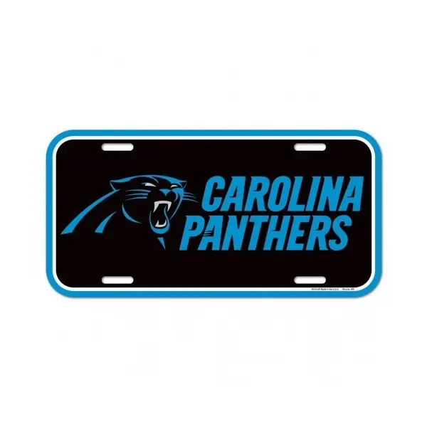 Carolina Panthers Nummerplade