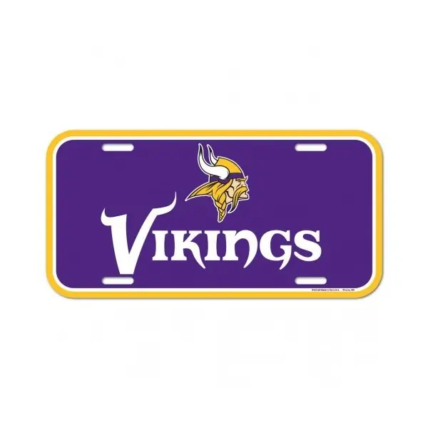 Minnesota Vikings License Plate