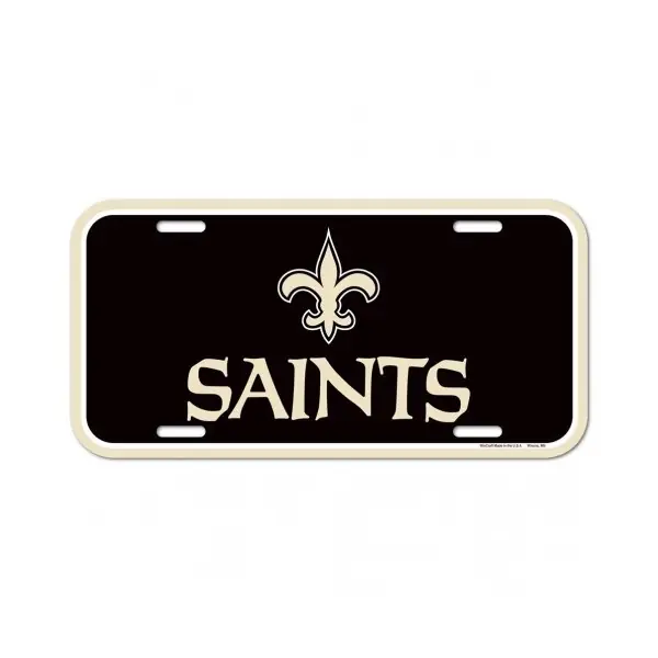 Plaque d'immatriculation des Saints de la Nouvelle-Orléans