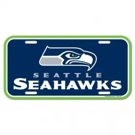 Placa de Matrícula de los Seattle Seahawks