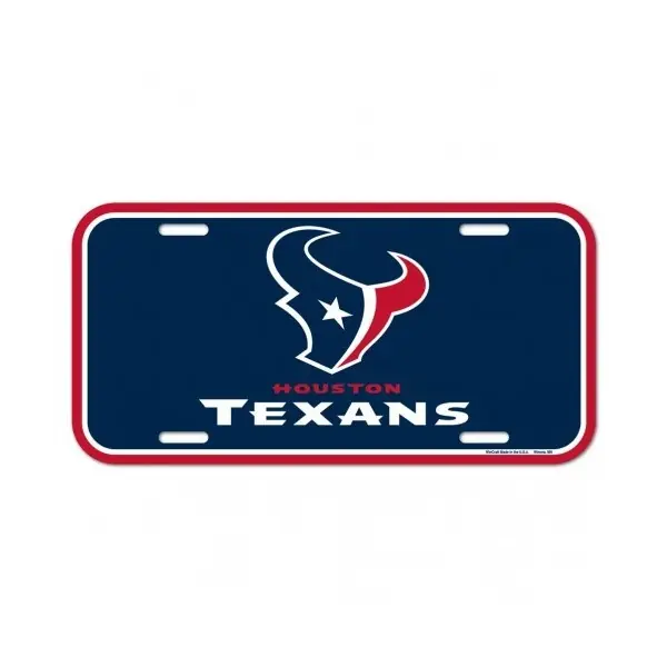 Houston Texans License Plate