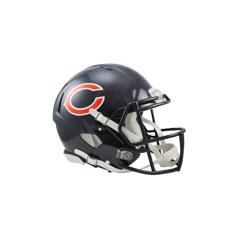 Decalcomanie Per Casco Da Calcio - Mini Paraurti Chicago Bears Personalizzate