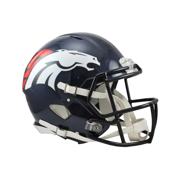 Denver Broncos Full-Size Riddell Revolution Speed Authentic Helmet