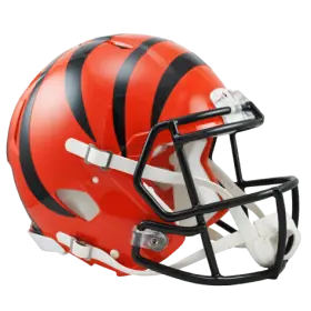 Casco autentico a grandezza naturale Riddell Revolution Speed dei Cincinnati Bengals