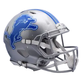 Detroit Lions Riddell Revolution Speed Authentic Helm in Originalgröße