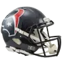 Casco auténtico tamaño completo Riddell Revolution Speed de los Houston Texans