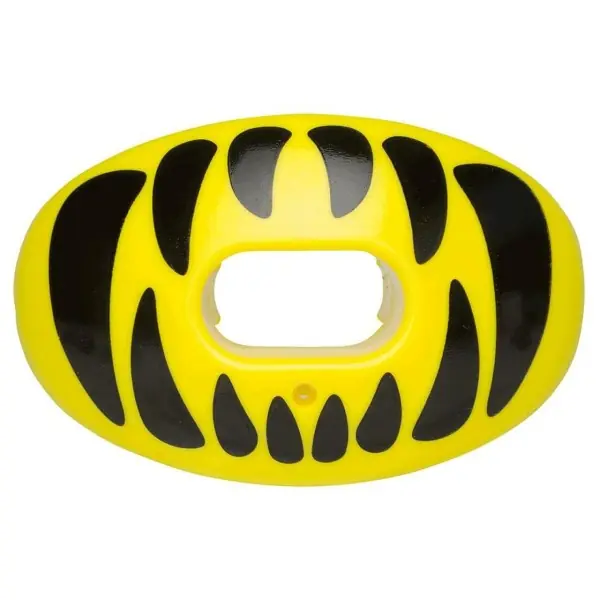 Protector bucal de fútbol Battle Oxygen Predator amarillo