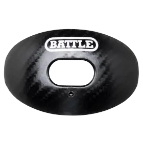 Battle Carbon Chrome Oxygen Fodbold Mundbeskytter Sort