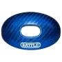 Paradenti da calcio Battle Carbon Chrome Oxygen blu reale