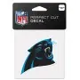 Carolina Panthers 4" x 4" logo klistermærke