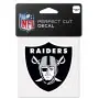 Las Vegas Raiders decalcomania 4" x 4" con logo