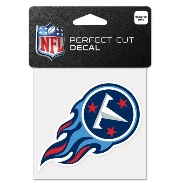 Tennessee Titans 4" x 4" Logomärke Dekal