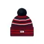Gorro con Borla de la Línea Lateral New England Patriots New Era