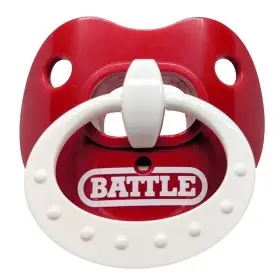 Battle "Binky" Oxygen Fodbold Mundbeskytter Rød