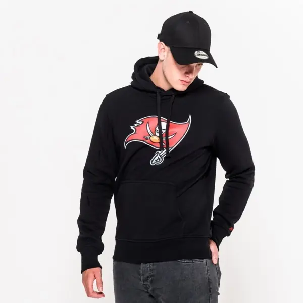 Felpa con Cappuccio Logo Squadra Tampa Bay Buccaneers New Era