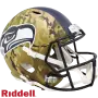 Seattle Seahawks Camo Alternate Full Size Replica Speed Hjelm