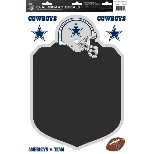 Dallas Cowboys Kreidetafel-Aufkleber