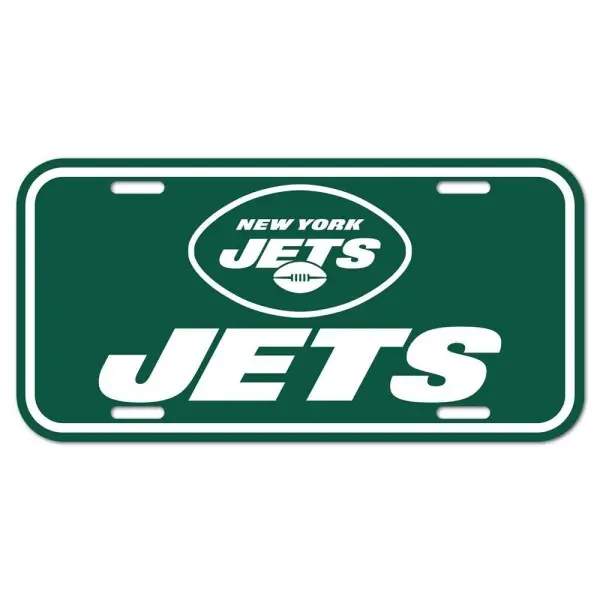 Placa de Matrícula de los Jets de Nueva York