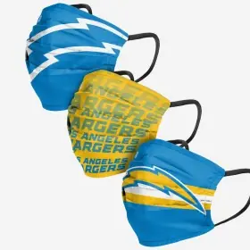 Copertura Facciale Los Angeles Chargers 3 pezzi