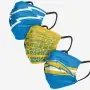 Cubrebocas de Los Angeles Chargers 3 piezas