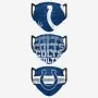 Indianapolis Colts Ansigtsbeklædning 3-pak