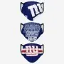 Lot de 3 masques New York Giants