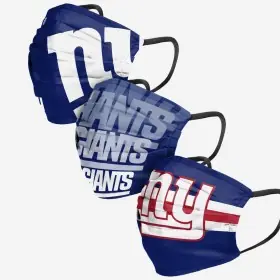 New York Giants Ansigtsmaske 3-pak