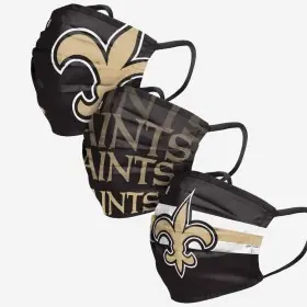 New Orleans Saints Ansigtsdække 3-pak