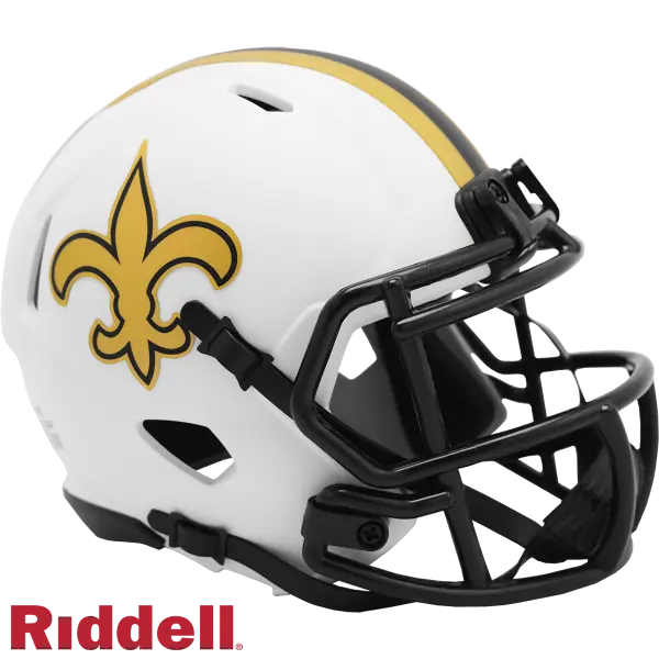 New Orleans Saints Lunar Eclipse Mini Speed Replica Hjälm