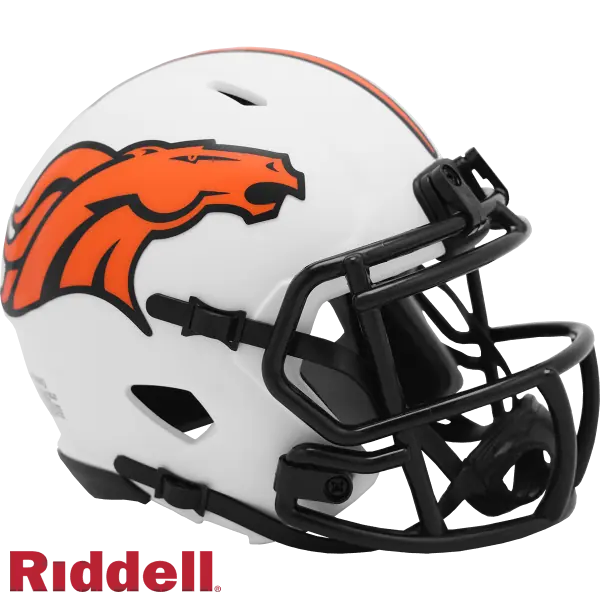 Casco Réplica Mini Speed Eclipse Lunar de los Denver Broncos