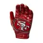 Wilson NFL Stretch Fit Jugend Receiver Handschuhe - San Francisco 49ers