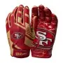 Wilson NFL Stretch Fit Jugend Receiver Handschuhe - San Francisco 49ers
