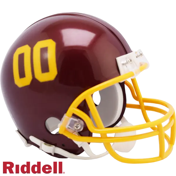 Mini casco VSR4 del equipo de fútbol de Washington